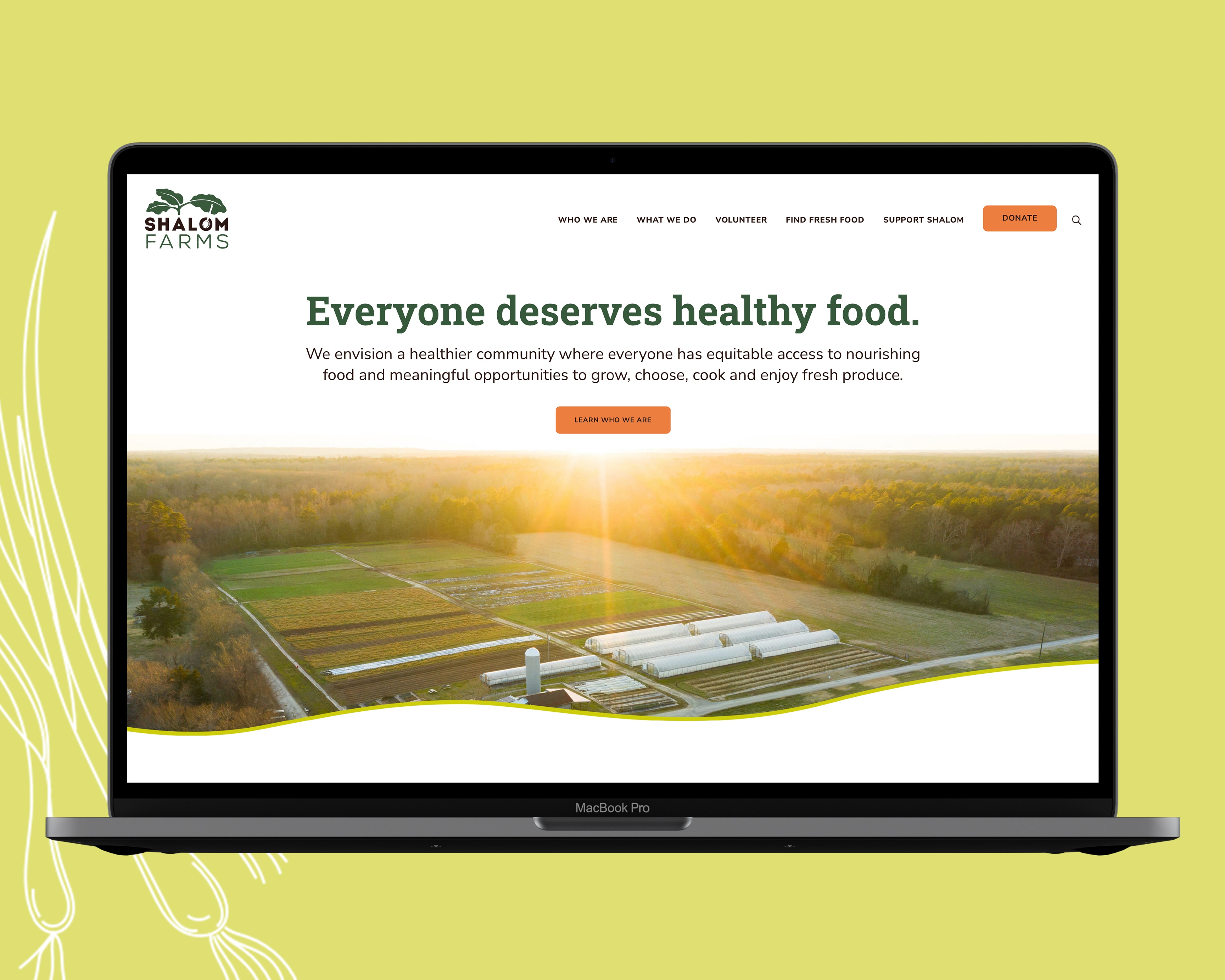 Shalom Farms Website