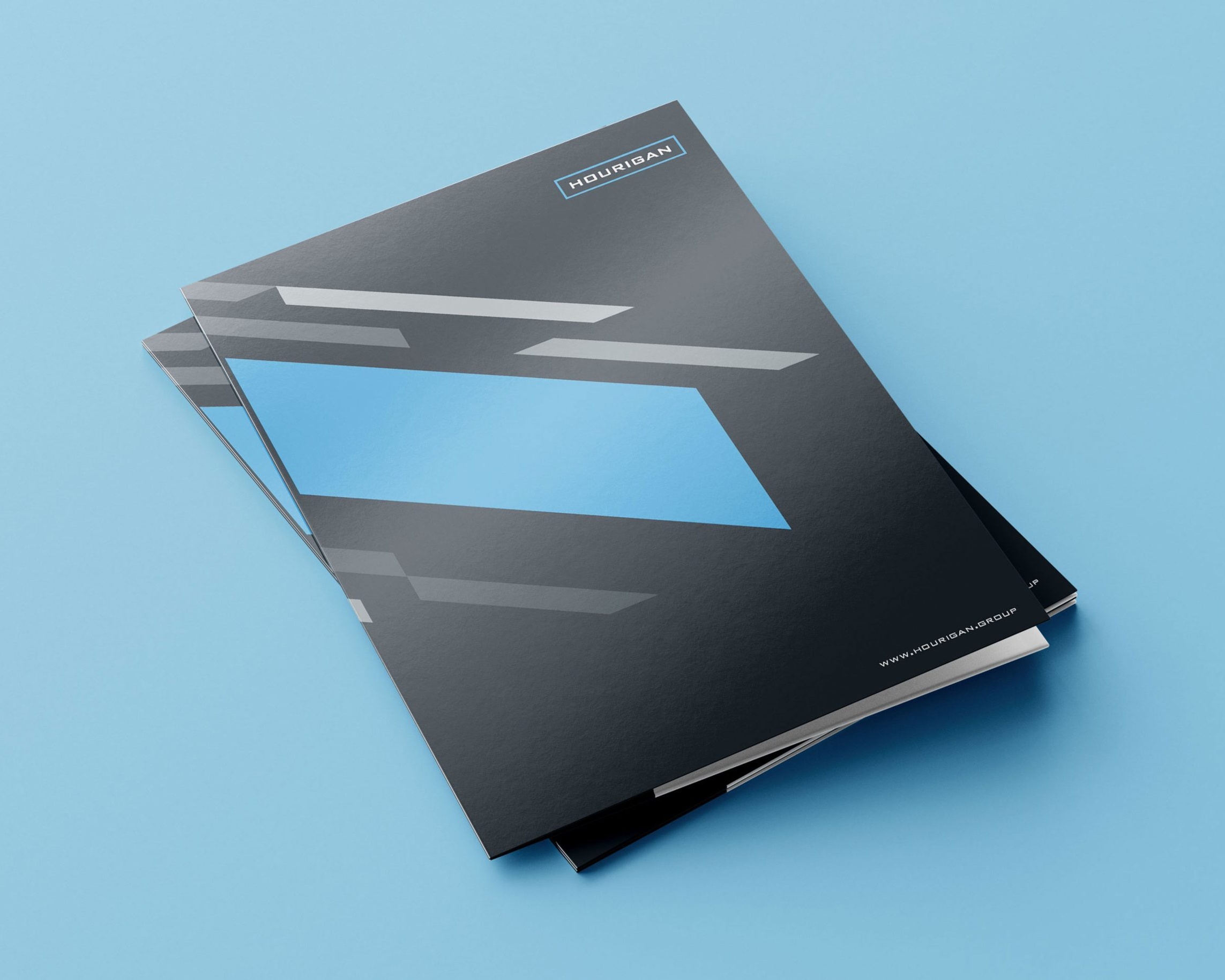 Hourigan Folder Mockup