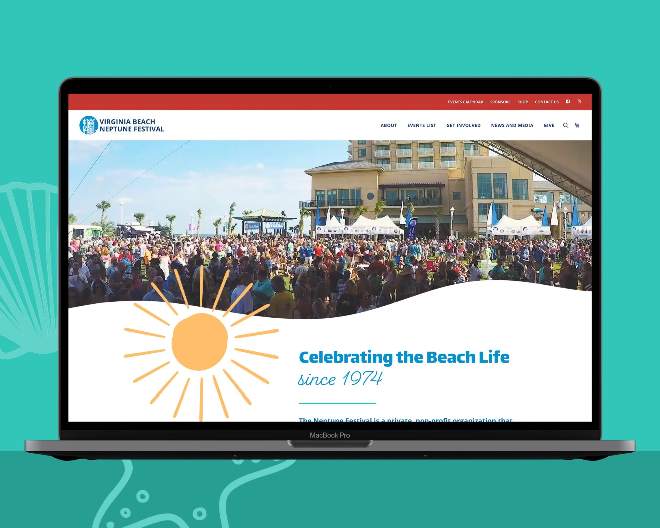 Neptune Festival Mockup